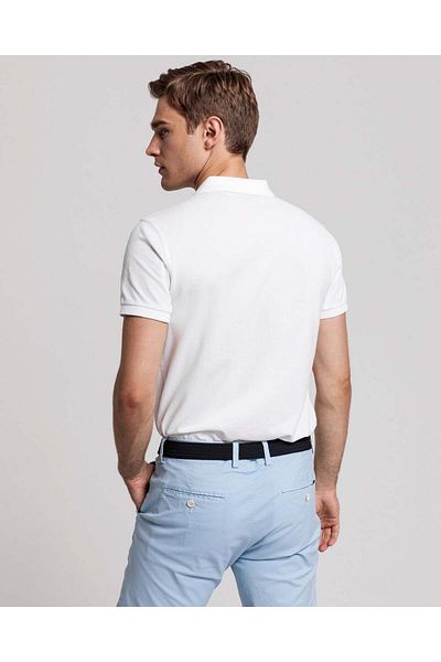 Gant قميص بولو بيكيه أصلي بقصّة Slim Fit