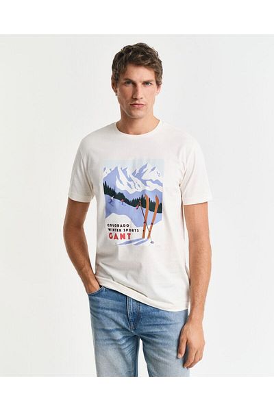 Gant SEASONAL GRAPHIC T-SHIRT