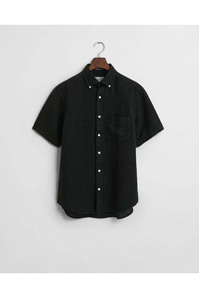 Gant REG GMNT DYED LINEN SS SHIRT