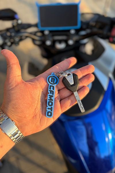 Banxtre Blue-Black Keychain for Cfmoto Group