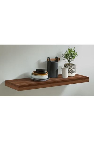 rexa Floating Shelf Wenge Brown 120x23.5cm