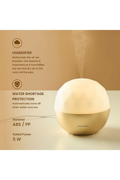 Lifestyle Dual Tone Dome Electric Aroma Diffuser - 300 ml