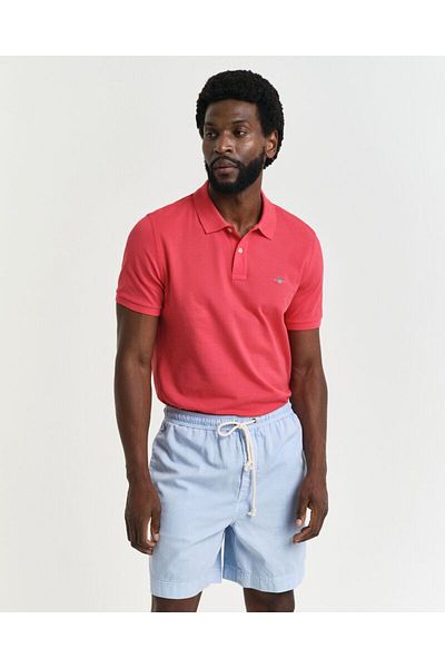 Gant Regular Fit Shield Piqué Polo Shirt