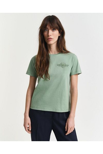 Gant REGULAR TONAL SHIELD SS T-SHIRT