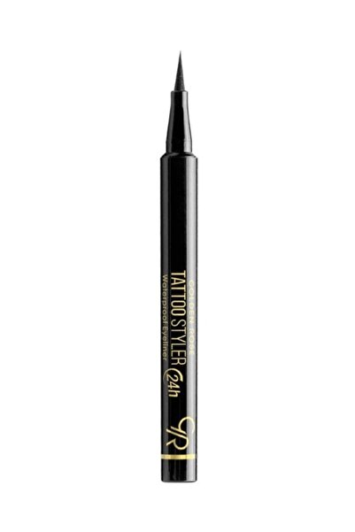 Golden Rose Tattoo Styler Waterproof Eyeliner - Midnight Black - Suya Dayanıklı Siyah Eyeliner