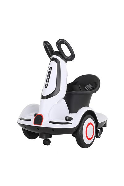 rexa Children's Four-Wheeled Electric Toy Car Indoor Outdoor Remote Control Plastic Balance