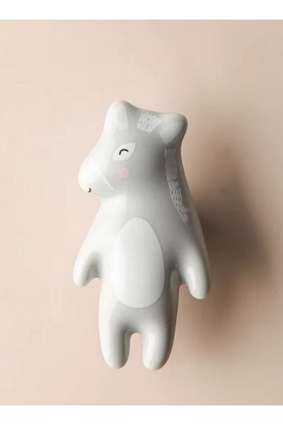 LUXXO Donkey Furniture Handle, 6x3.4cm, Mounting Screw Included