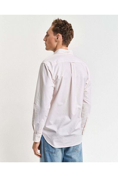 Gant Regular Fit Banker Stripe Classic Oxford Shirt