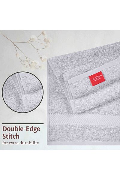 NikAr Home Cotton Towel Set Set of 2