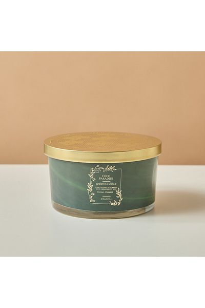 Scent.d London Scent.d Coco Paradise Scented 3-Wick Jar Candle - 450 gms