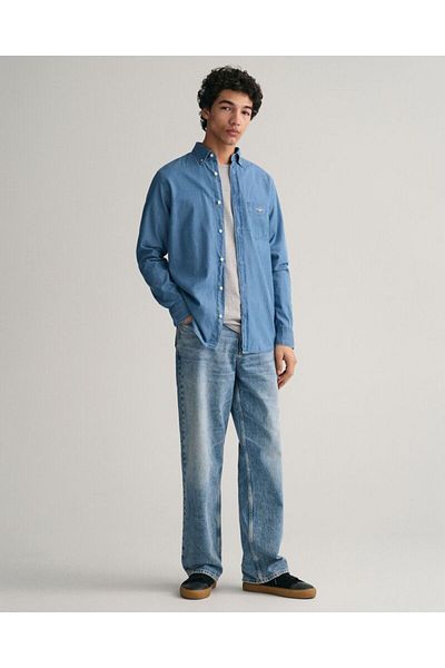 Gant Regular Fit Indigo Shirt