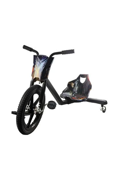 rexa 360° Drifting Pedal Tricycle – 90 x 65 x 60 cm, Fun Ride-On Drift Trike for Kids