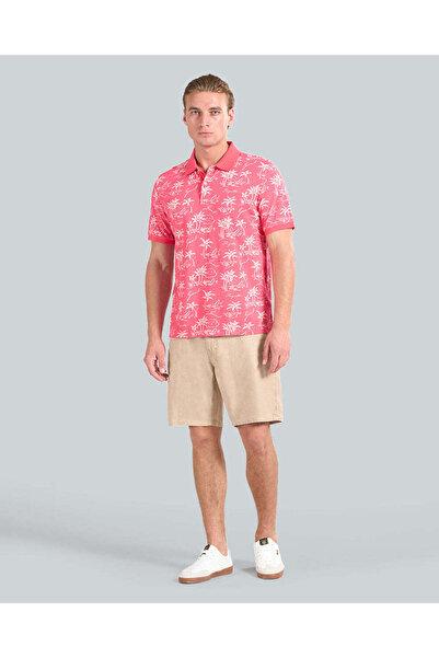 Gant Island Print Polo Shirt