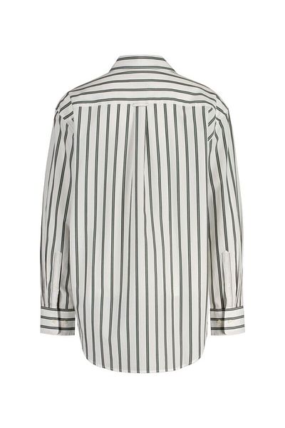 Gant Relaxed Fit Striped Poplin Shirt