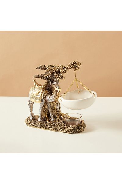 Lifestyle Decorative Polyresin Oil Burner
