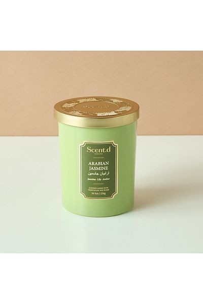 Scent.d London Scent.d Arabian Jasmine Scented Jar Candle - 226 gms