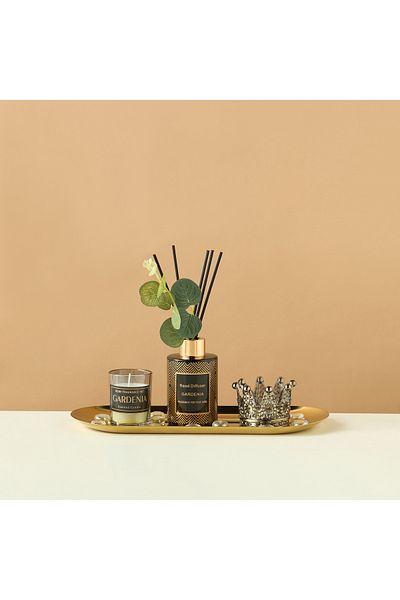 Lifestyle Nazeem Gardenia Fragrance Tray Gift Set