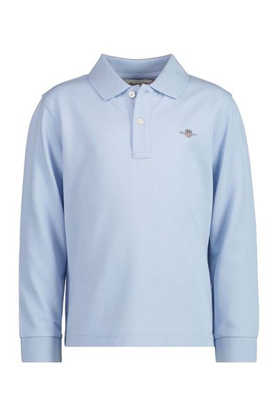 Gant Kids Shield Long Sleeve Polo Shirt