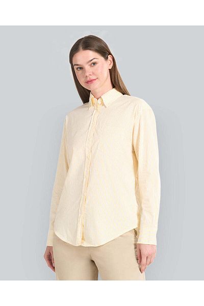 Gant Relaxed Fit Striped Luxury Oxford Shirt