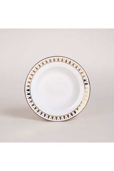 LA MESA 18 Pcs Dinner Set Serve 6 Person,Qamaryat