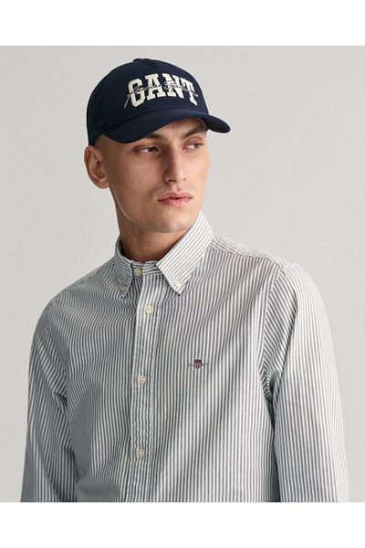 Gant Slim Fit Banker Stripe Classic Oxford Shirt