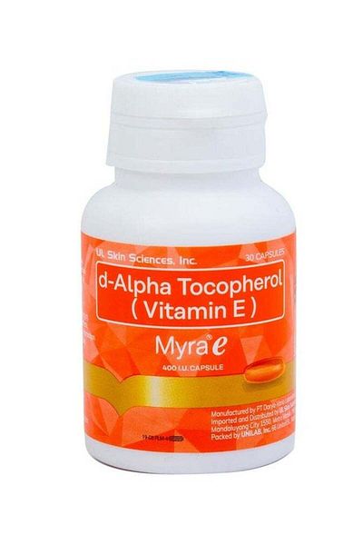 Myra E 400 IU Vitamin E d-Alpha Tocopherol (30 Capsule)