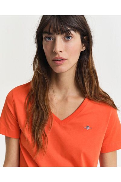 Gant Shield V-Neck T-Shirt