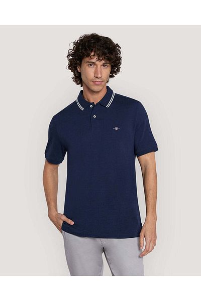 Gant Tipping Collar Ss Polo