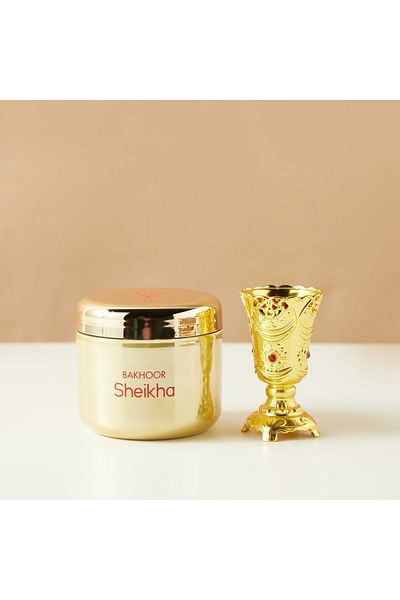 Hamidi Sheikha Bakhoor and Burner Gift Set