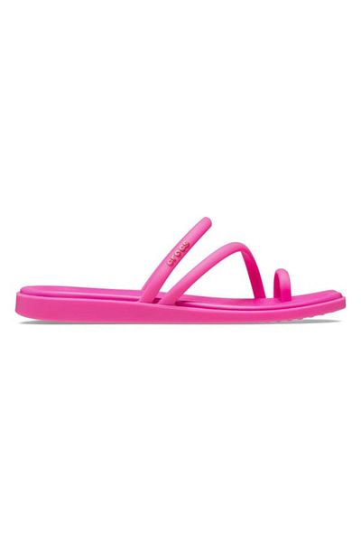 Crocs Miami Toe Loop Sandal 39-40 Eu - W9 Us Pink - Pink Crush