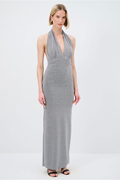 adL Mert Aslan Uzun Örme Elbise