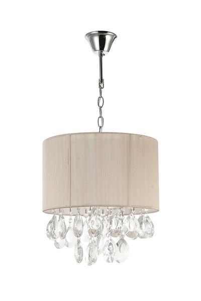 ERS TE Retro Pendant Chrome White 4xE27 60W
