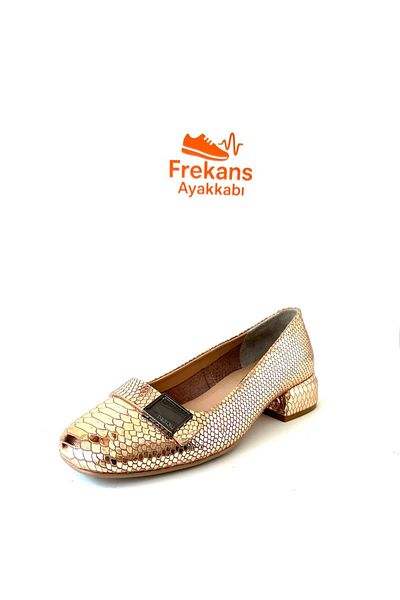 NEWGÜLTEKİN Very Stylish Ballet Flat with Genuine Leather Confort Design