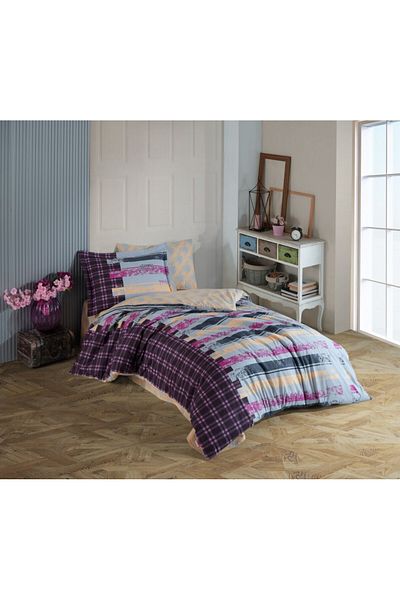Hobby Bed linen 1 person poplin percale, Home, Vivaldi Grey
