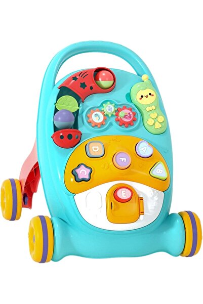 rexa عربة أطفال ميلاجيتو مضادة للانقلاب، لعبة تعليمية للأطفال الصغار، مشاية ب...