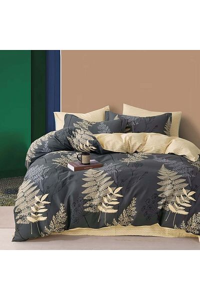Pucioasa 100% cotton percale bed linen, 1 person, Pucioasa, PRC108