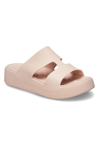Crocs Papuci cu platformă și baretă H Getaway 39-40 Eu - W9 Us Roz - Quartz