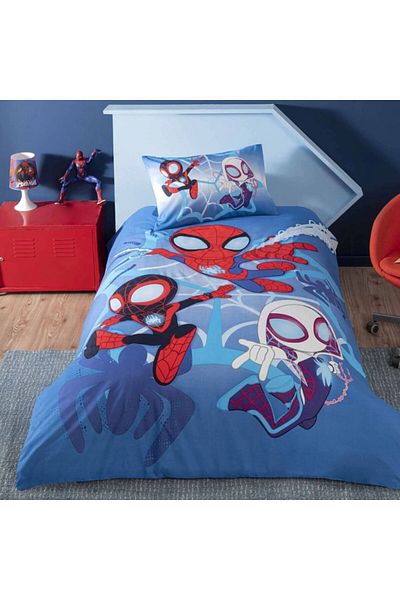Taç Bedding 1 person, TAC Disney 3 pieces, Spidey and Friends