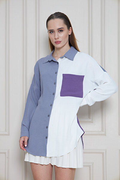 NEW LAVİVA Women's Long Sleeve Casual Airobin Shirt 700-3071-1