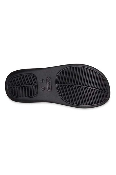 Crocs Getaway Platform Flip Flops Black - Black 38-39 Eu - W8 Us