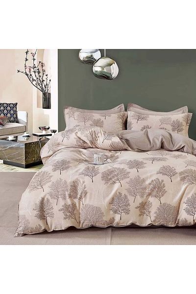Pucioasa 100% cotton percale bed linen, 1 person, Pucioasa, PRC100