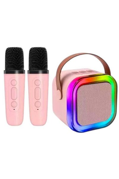 Toybox Mini Karaoke Machine with Dual Singing Function, Funny Toys Birthday Gifts for Kids