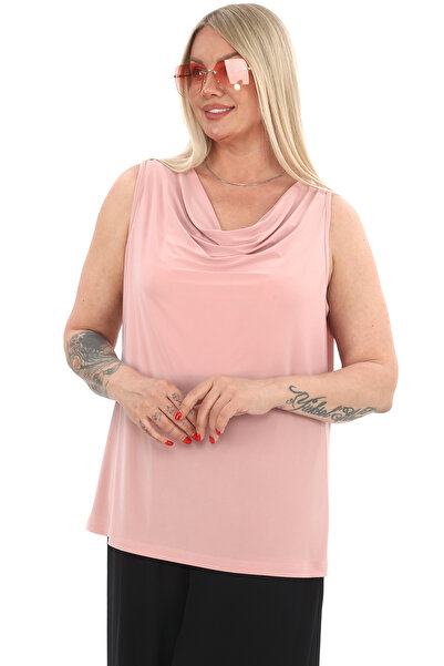 Javelin Collection Kristal Degaje Yaka Bluz