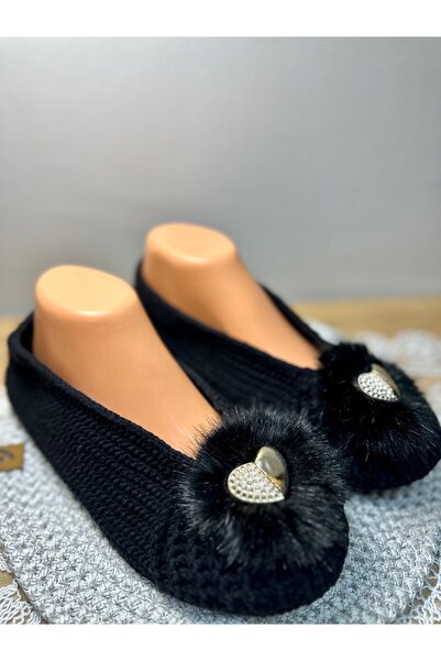 SBD EL ÖRGÜSÜ KEÇE TABANLI PATİK