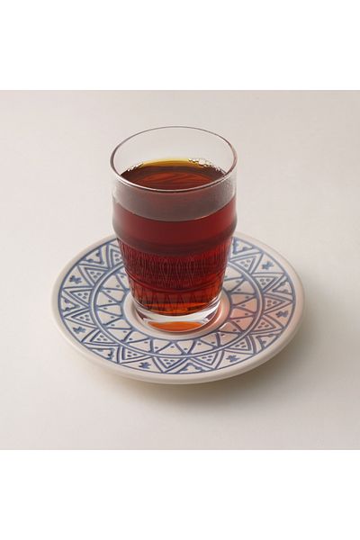 Dallaty Porcelain Tea Cups Set 12Pcs, Blue
