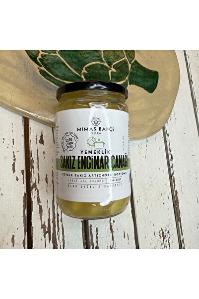 Mimas BAHÇE Sakız Enginar Çanak Yemeklik %100 Limon Suyu Konserve 660cc