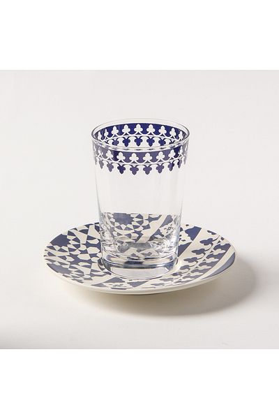 Dallaty Bahja blue & white porcelain tea set