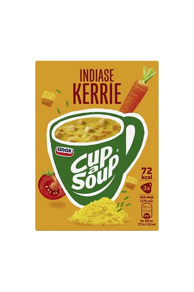 Unox Cup-a-soup Supa instant Curry 3 x 17 g