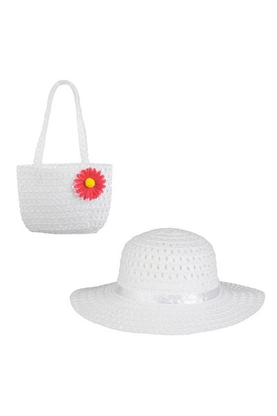 GLAMSI Daisy Hat & Purse Set