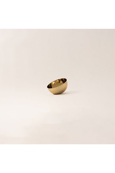 Dallaty Oulfa gold steel nuts bowl